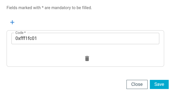 Assigned clusters tab