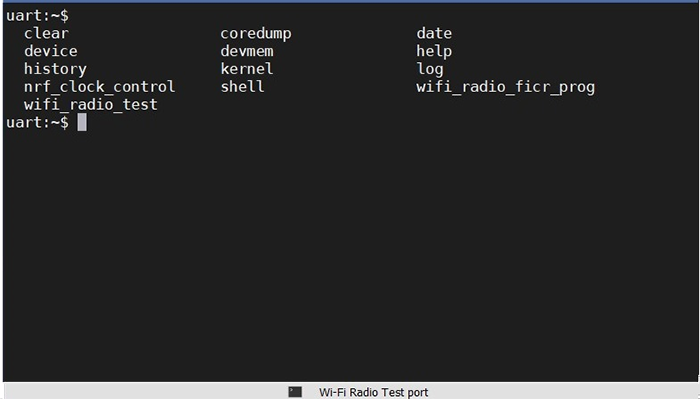 Wi-Fi Radio test port
