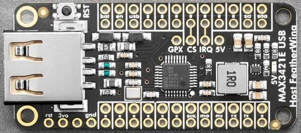 Adafruit FeatherWing MAX3421E Shield